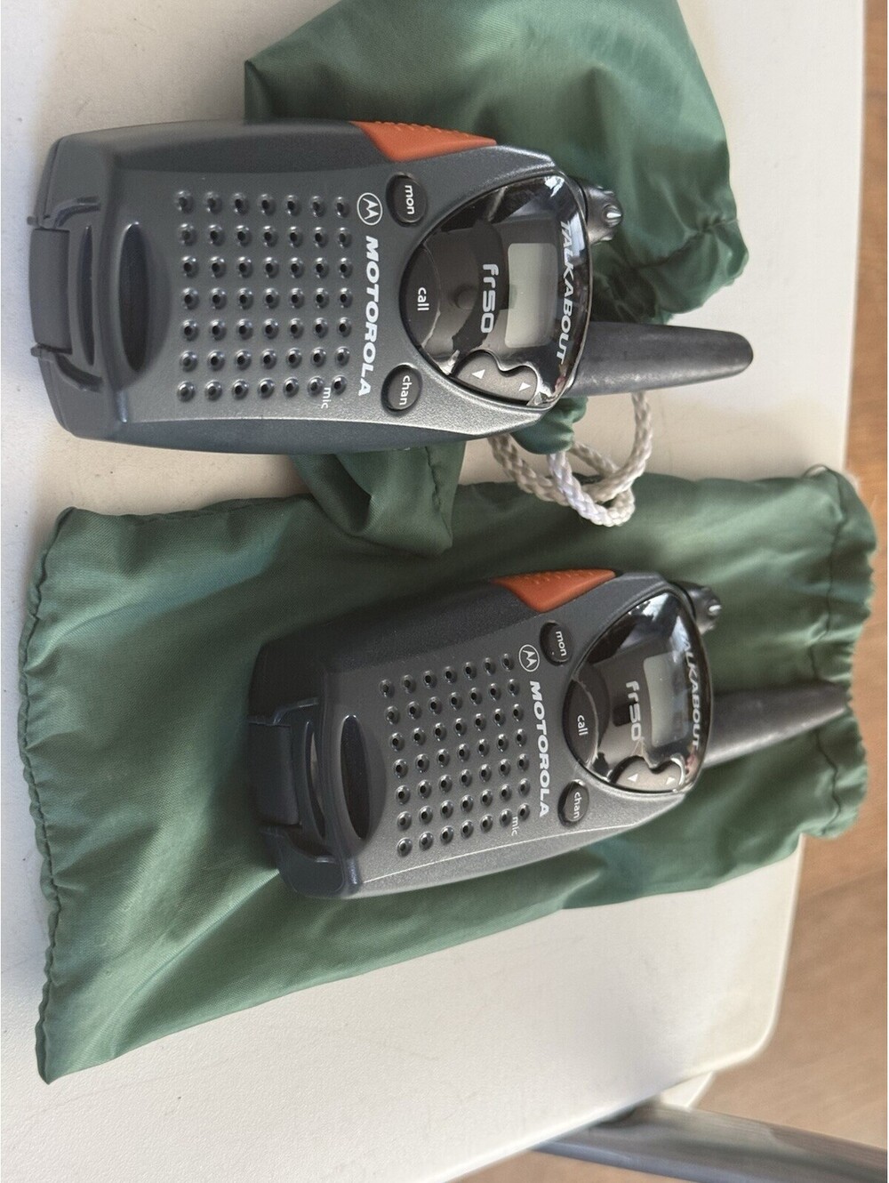 Motorola TalkAbout FR50 Digital 2 Mile 14 Channel Two Way Radio , Pair